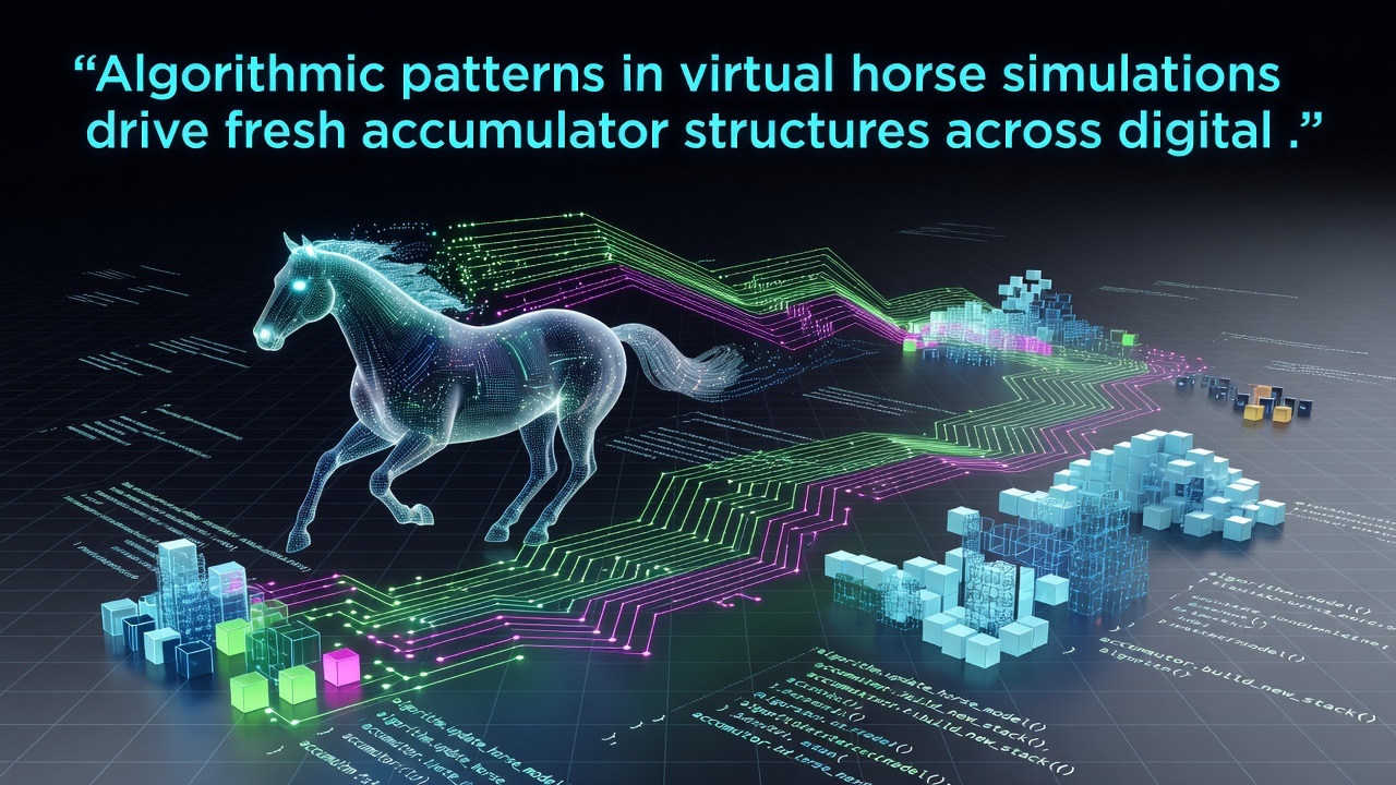 Digital platform interface showing updated accumulator options derived from virtual horse simulation algorithms