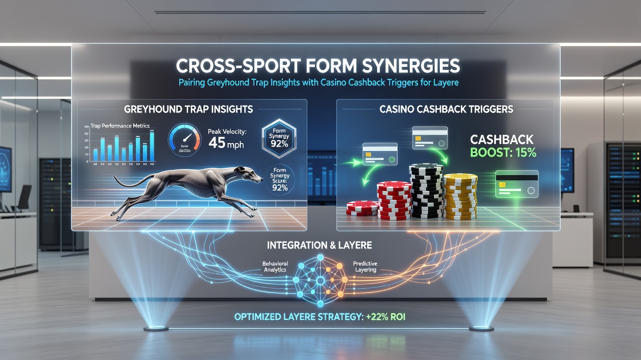 Split screen showing greyhound trap draw data next to casino cashback dashboard with layered payout calculations