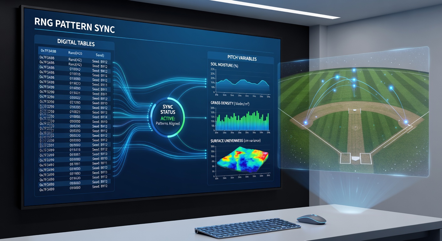 Mid-article view of calibration dashboard showing pitch variables influencing RNG-adjusted live odds during a winter sports event