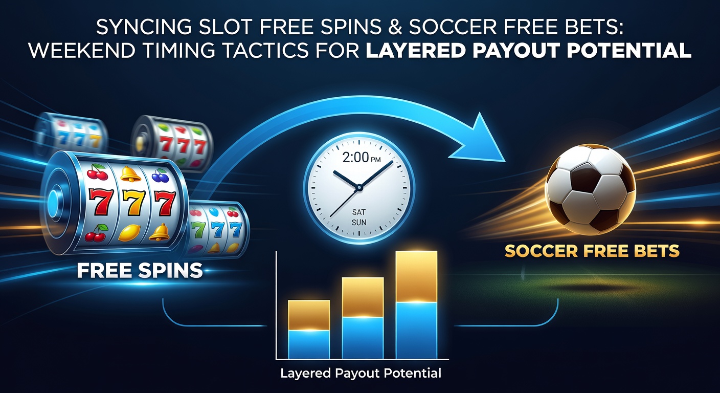 Close-up of a mobile betting app screen showing active slot free spins tab next to a live soccer odds board with free bet icons highlighted, illustrating real-time syncing tactics