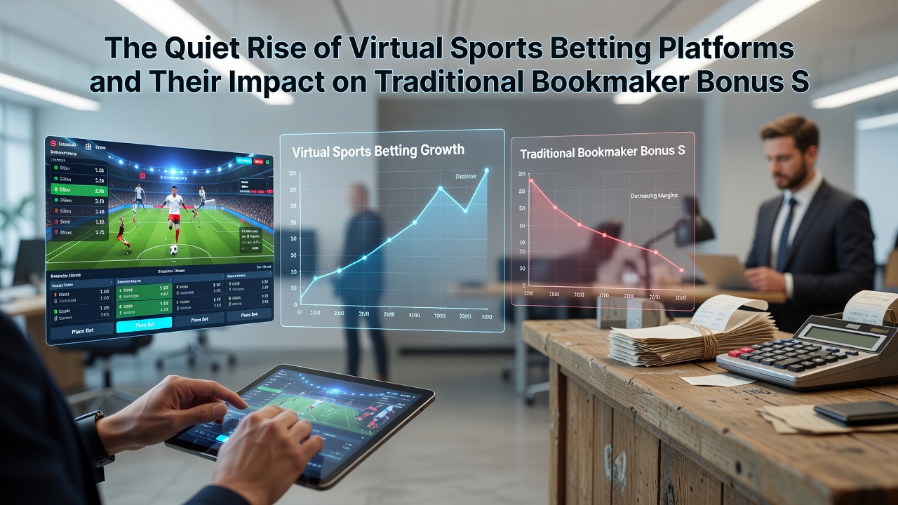 Comparison chart of bonus structures between virtual sports platforms and traditional bookmakers