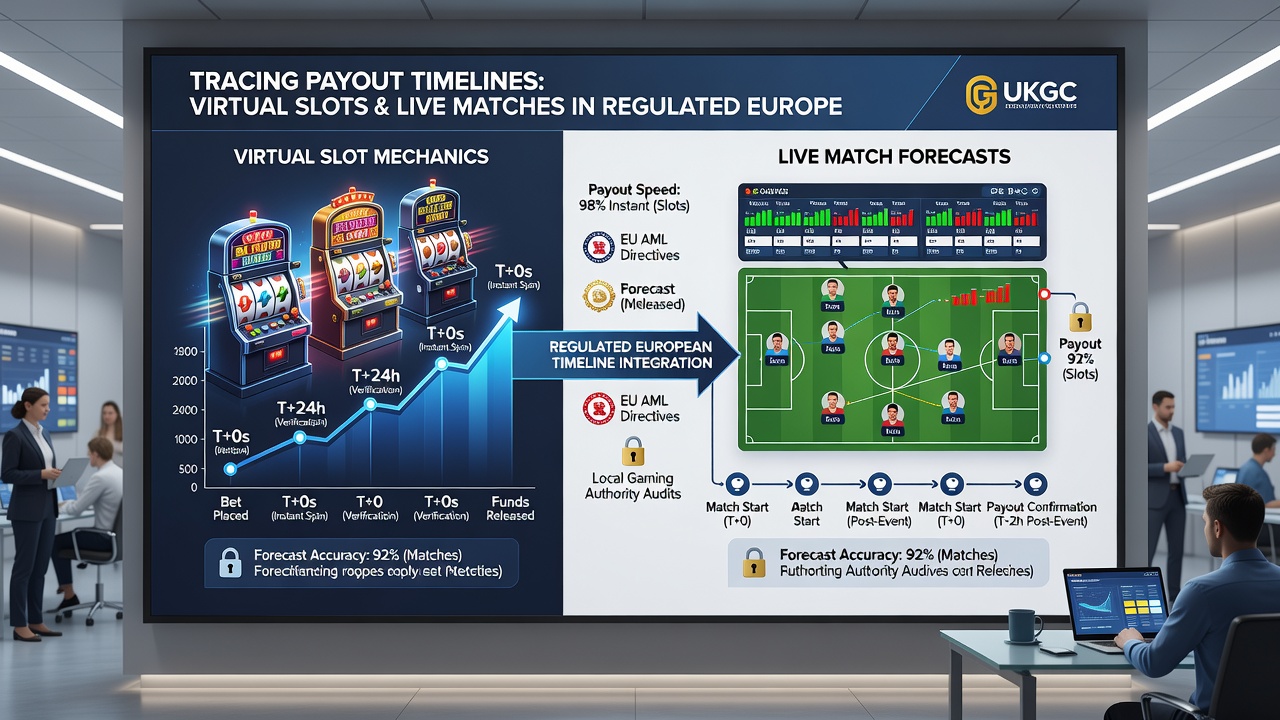 Detailed view of payout processing dashboards and live betting interfaces in action